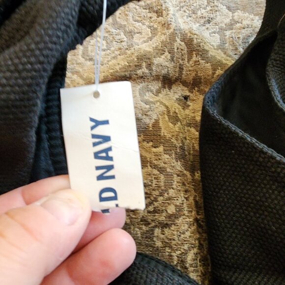 NWT Old Navy Black Textile Hobo Bag - Picture 9 of 16